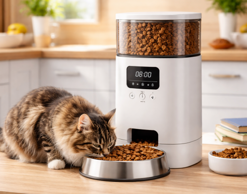 distributore automatico cibo gatti