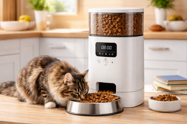 distributore automatico cibo gatti