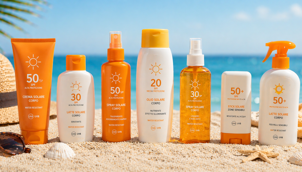 crema solare corpo