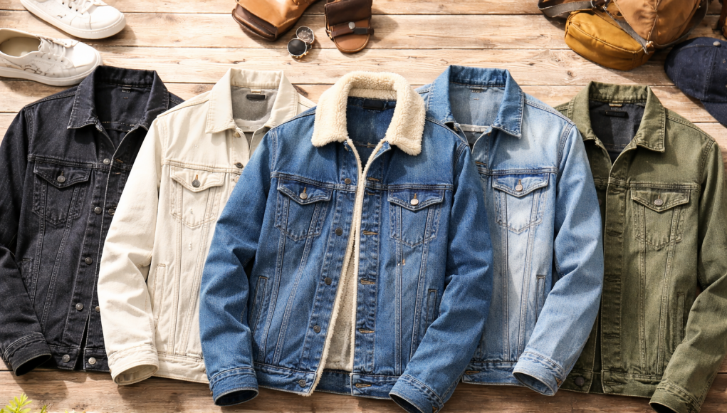 giacca jeans uomo