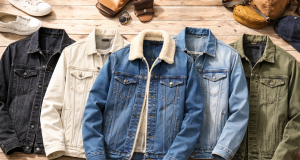 giacca jeans uomo