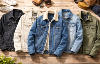 giacca jeans uomo