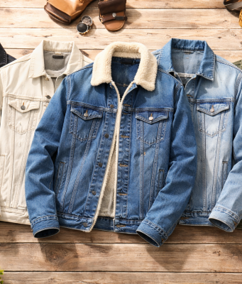giacca jeans uomo