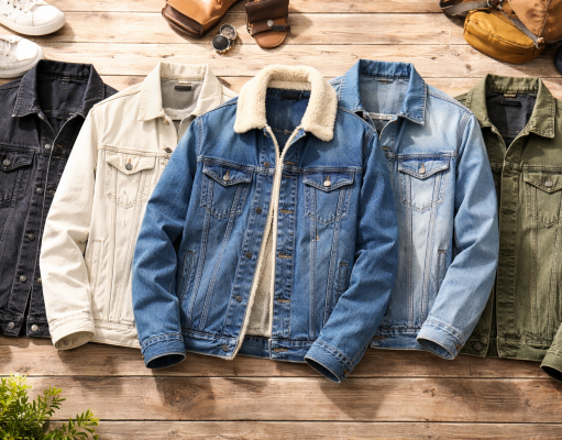 giacca jeans uomo
