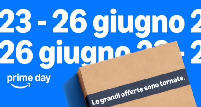 Prime Day Amazon 2026: dal 23 al 26 giugno quattro giorni di super offerte Prime Day Amazon 2026