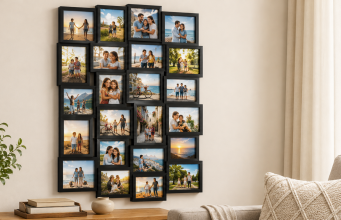 cornice multipla portafoto