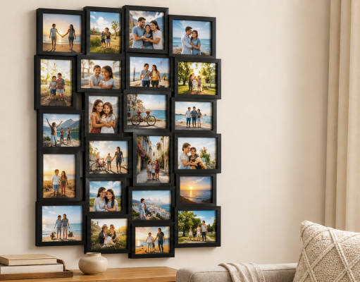 cornice multipla portafoto